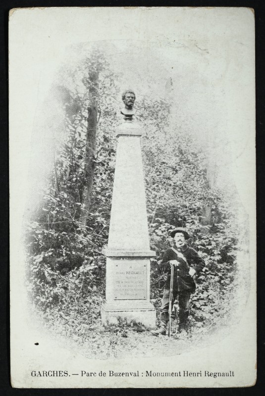 Carte postale ancienne Parc de Buzenval - Henri Regnault à Garches