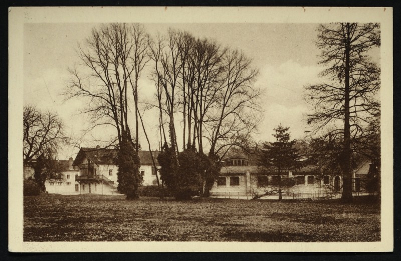 Carte postale ancienne L'Institut Pasteur à Garches