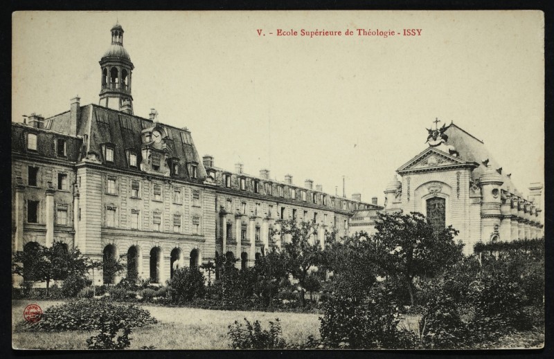 Carte postale ancienne Ecole Supérieure de Théologie à Issy-les-Moulineaux