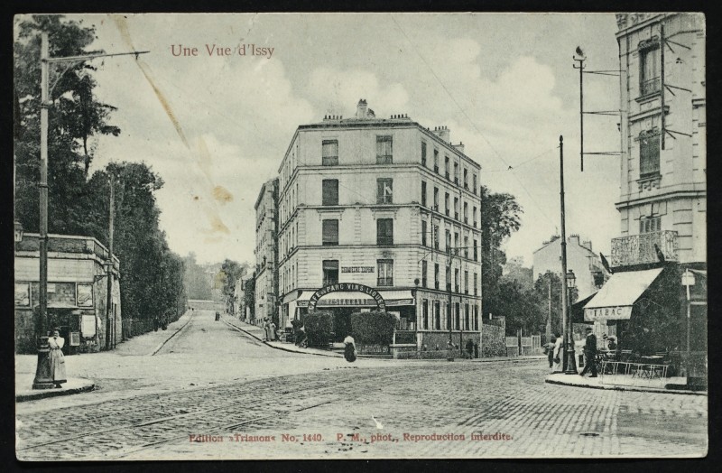 Carte postale ancienne Une Vue d'Issy à Issy-les-Moulineaux