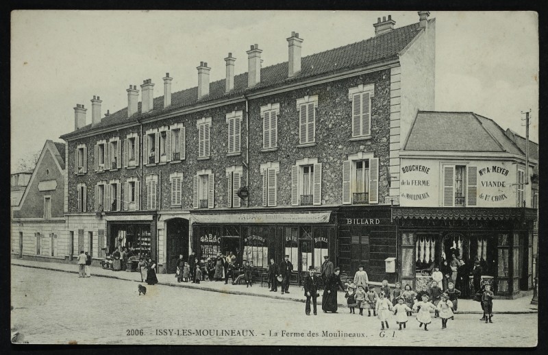 Carte postale ancienne La Ferme des Moulineaux à Issy-les-Moulineaux