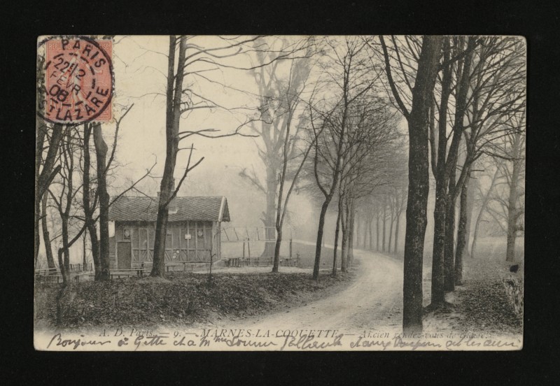 Carte postale ancienne Ancien rendez-vous de chasse à Marnes-la-Coquette