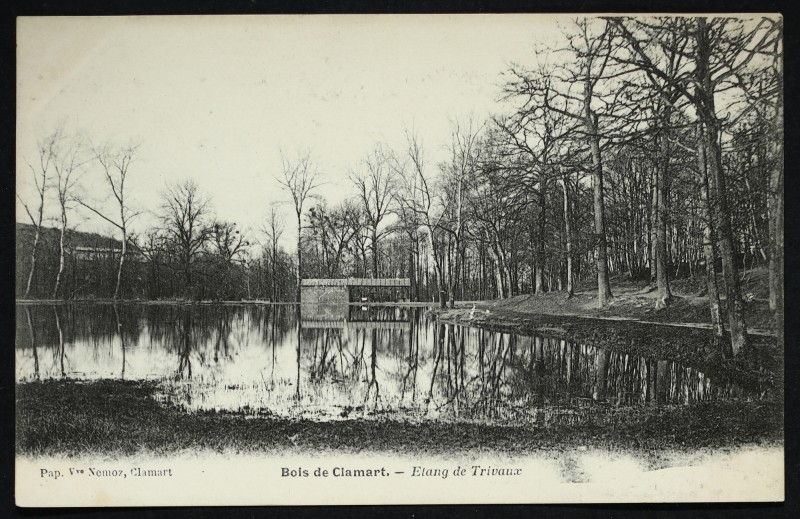 Carte postale ancienne Etang de Trivaux à Meudon