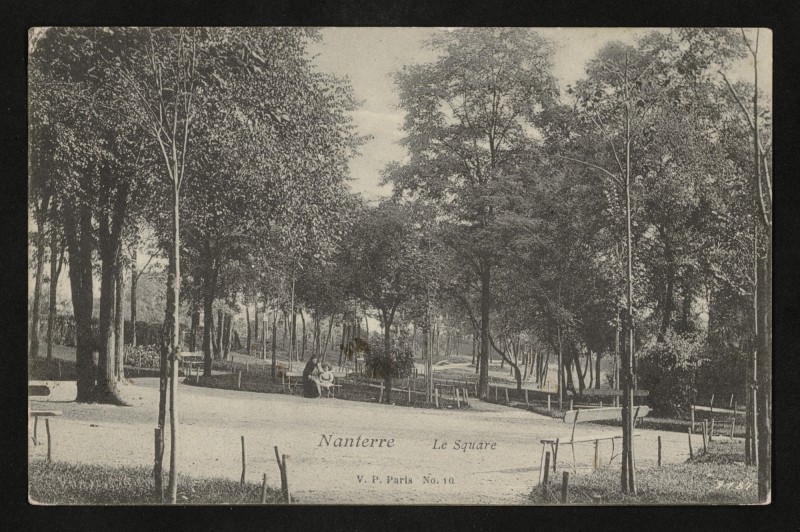 Carte postale ancienne Le Square à Nanterre