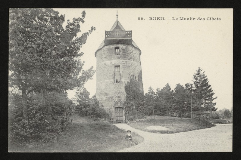 Carte postale ancienne Le Moulin des Gibets à Nanterre