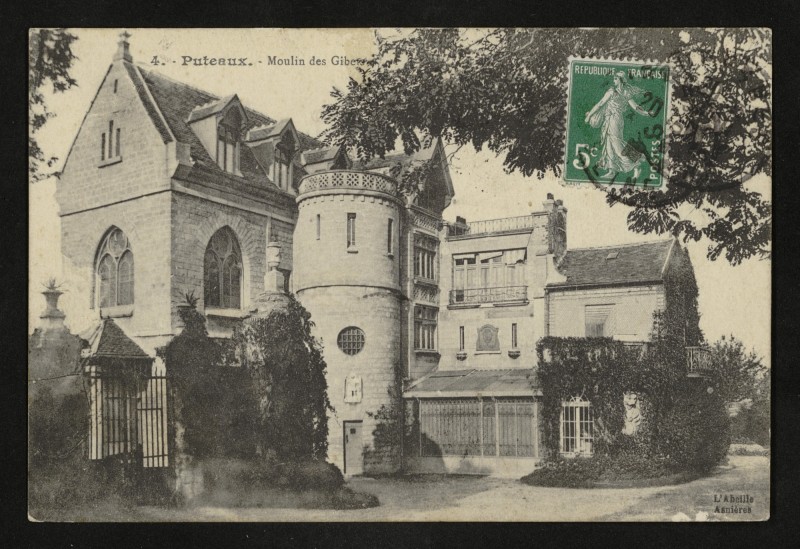 Carte postale ancienne Moulin des Gibets à Nanterre