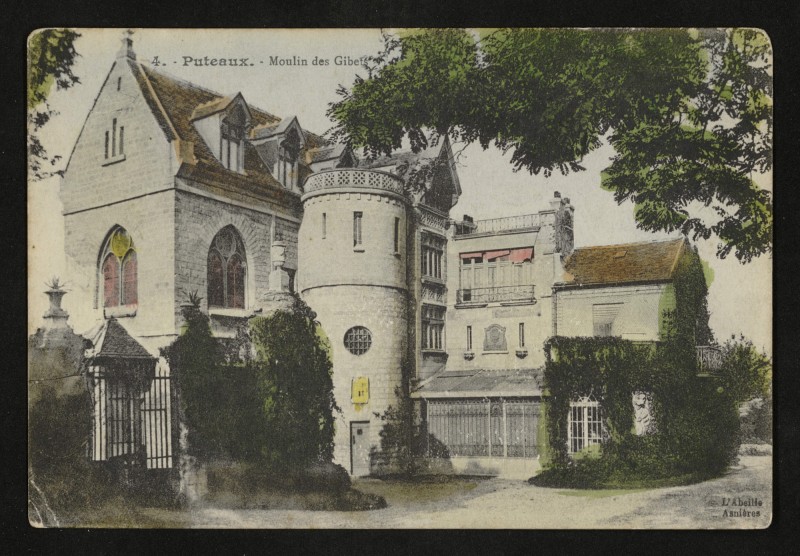 Carte postale ancienne Moulin des Gibets à Nanterre
