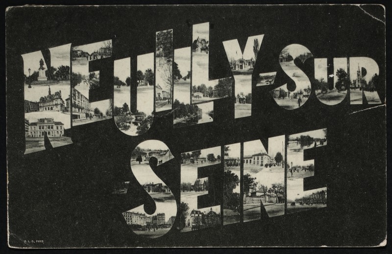 Carte postale ancienne Neuilly-sur-Seine à Neuilly-sur-Seine