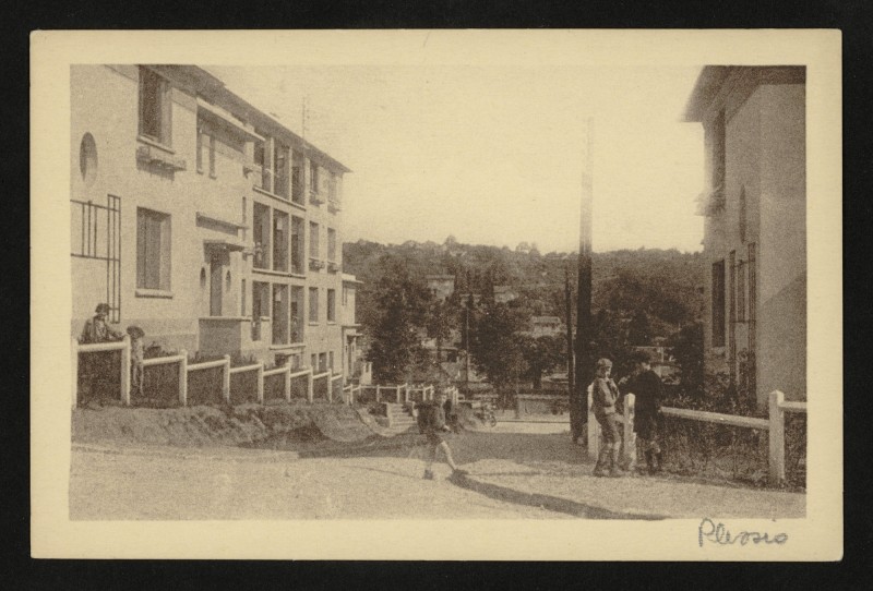 Carte postale ancienne La Cité Jardin au Plessis-Robinson