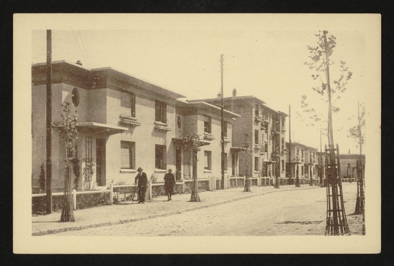 Carte postale ancienne La Cité Jardin au Plessis-Robinson