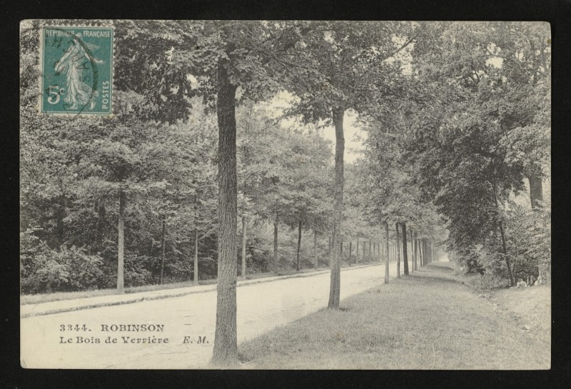 Carte postale ancienne Robinson - Le Bois de Verrière à Antony