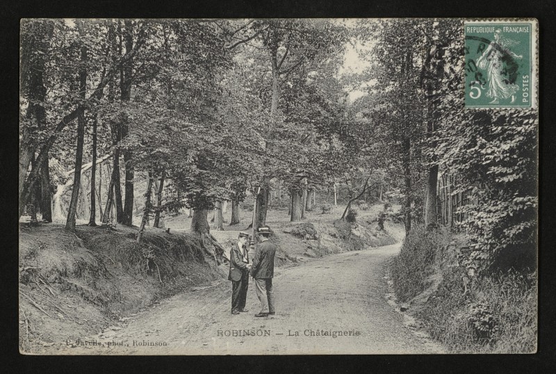 Carte postale ancienne Robinson - La Châtaignerie au Plessis-Robinson