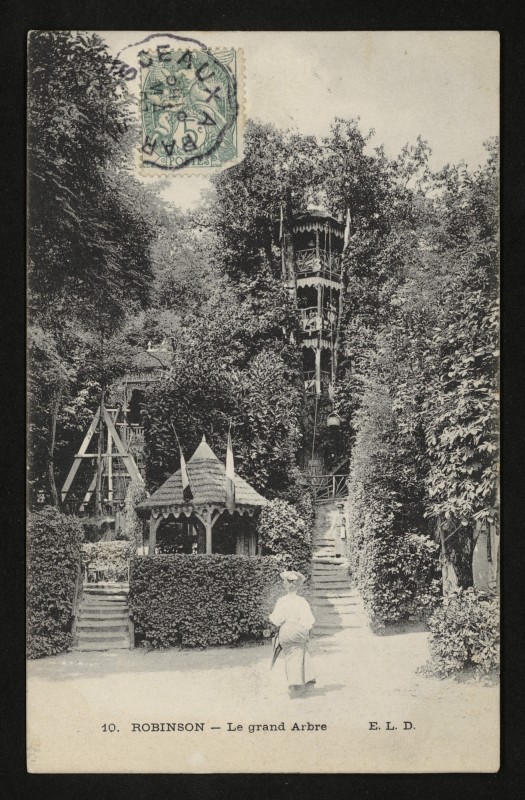 Carte postale ancienne Robinson - Le Grand Arbre au Plessis-Robinson