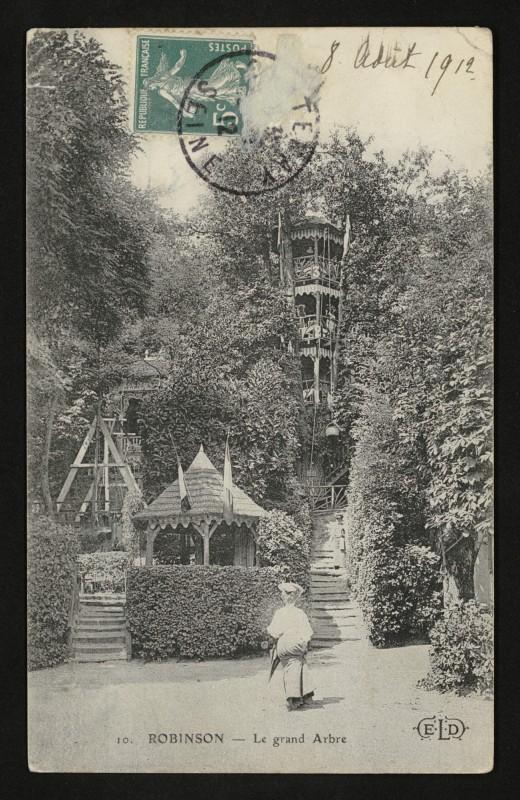 Carte postale ancienne Robinson - Le Grand Arbre au Plessis-Robinson