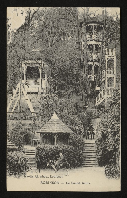 Carte postale ancienne Robinson - Le Grand Arbre au Plessis-Robinson