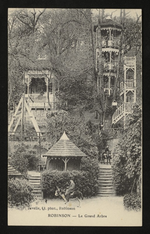 Carte postale ancienne Robinson - Le Grand Arbre au Plessis-Robinson