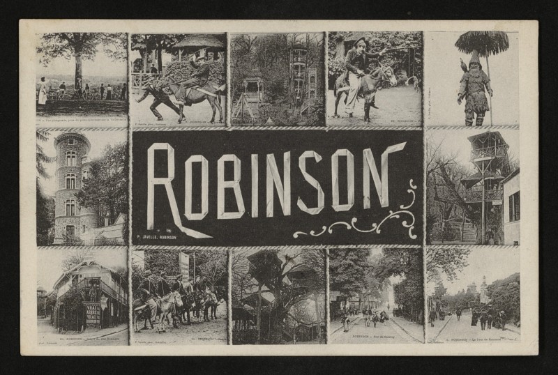 Carte postale ancienne Robinson au Plessis-Robinson