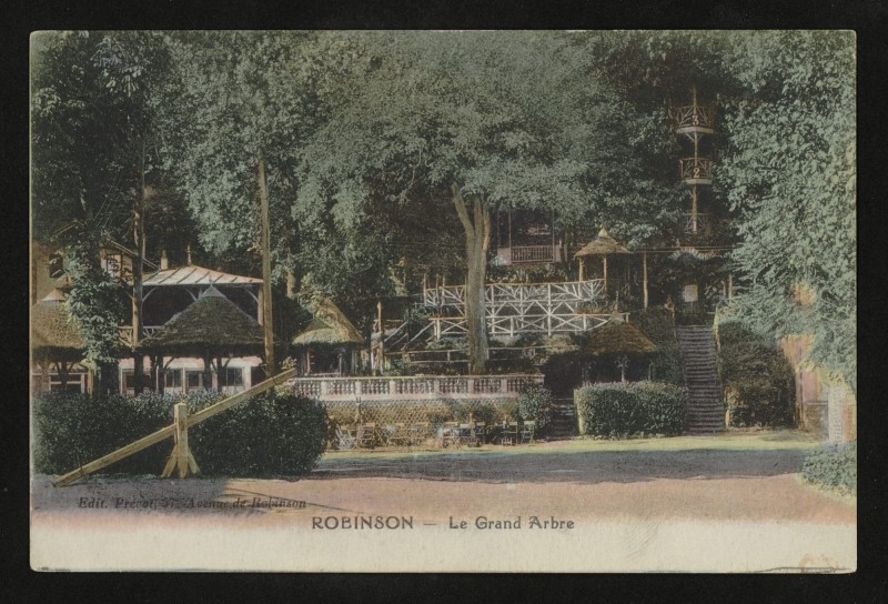 Carte postale ancienne Robinson - Le Grand Arbre au Plessis-Robinson