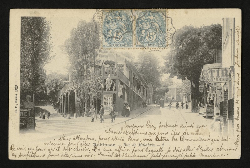 Carte postale ancienne Robinson - Rue de Malabris au Plessis-Robinson