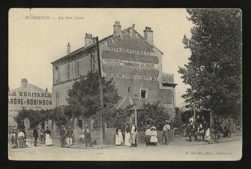 Carte postale ancienne Robinson - Au bon Coin au Plessis-Robinson