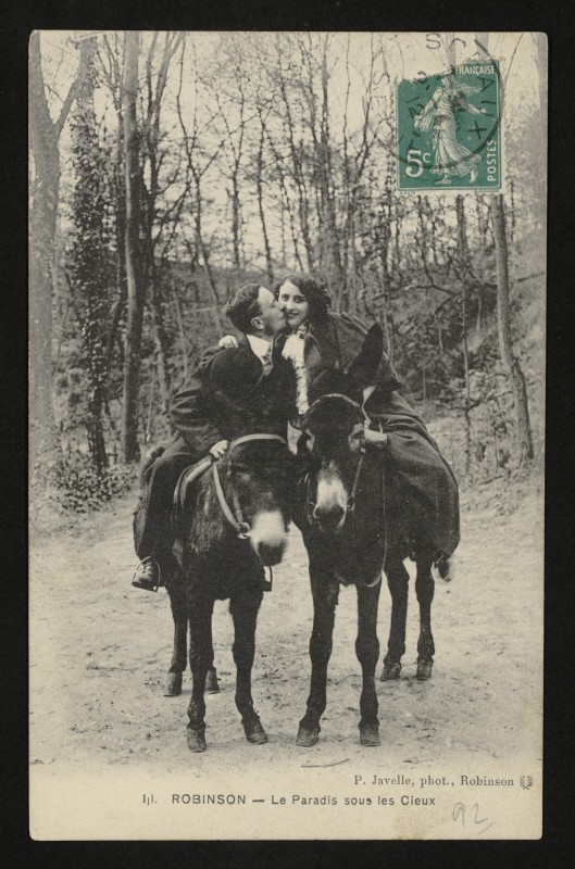 Carte postale ancienne Robinson - Le Paradis sous les cieux au Plessis-Robinson