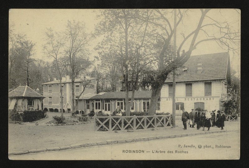 Carte postale ancienne Robinson - L'Arbre des Roches au Plessis-Robinson
