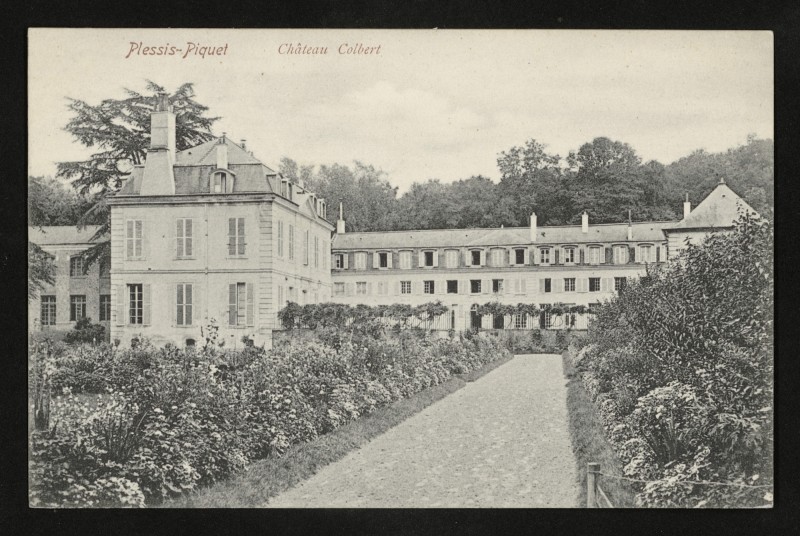 Carte postale ancienne Château Colbert au Plessis-Robinson