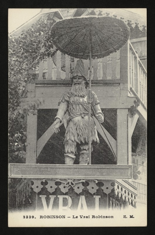 Carte postale ancienne Robinson - Le Vrai Robinson au Plessis-Robinson