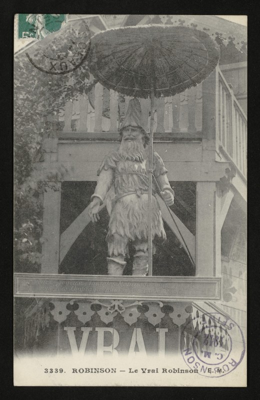 Carte postale ancienne Robinson - Le Vrai Robinson au Plessis-Robinson