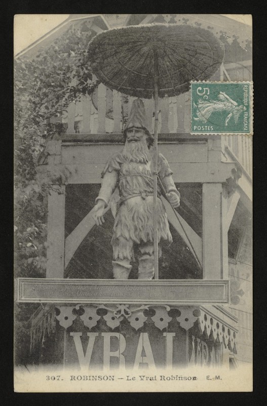 Carte postale ancienne Robinson - Le Vrai Robinson au Plessis-Robinson