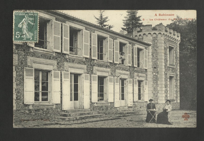 Carte postale ancienne A Robinson - Le Château du Moulin Fidèle au Plessis-Robinson