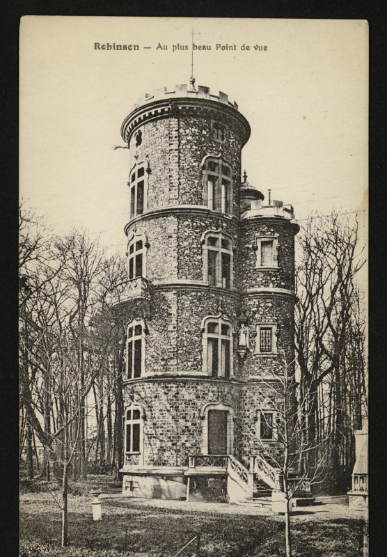 Carte postale ancienne Robinson - Au plus beau Point de vue au Plessis-Robinson