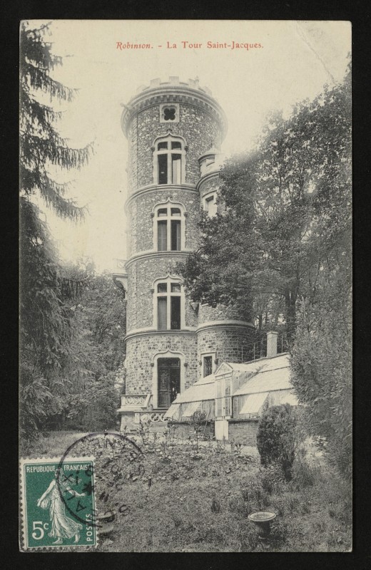 Carte postale ancienne Robinson - La Tour Saint-Jacques au Plessis-Robinson