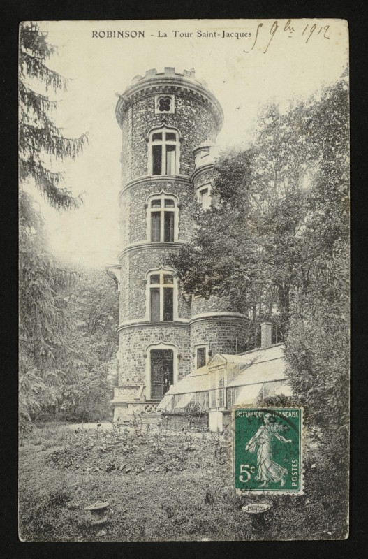 Carte postale ancienne Robinson - La Tour Saint-Jacques au Plessis-Robinson