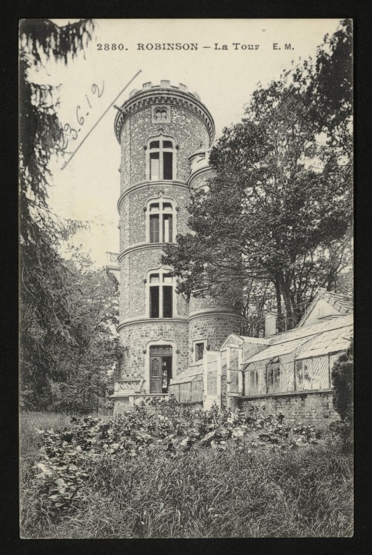 Carte postale ancienne Robinson - La Tour au Plessis-Robinson