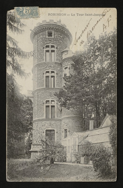 Carte postale ancienne Robinson - La Tour de Robinson au Plessis-Robinson
