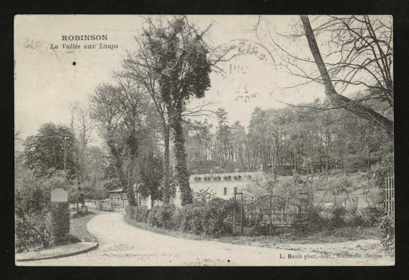 Carte postale ancienne Robinson - La Vallée aux Loups à Châtenay-Malabry