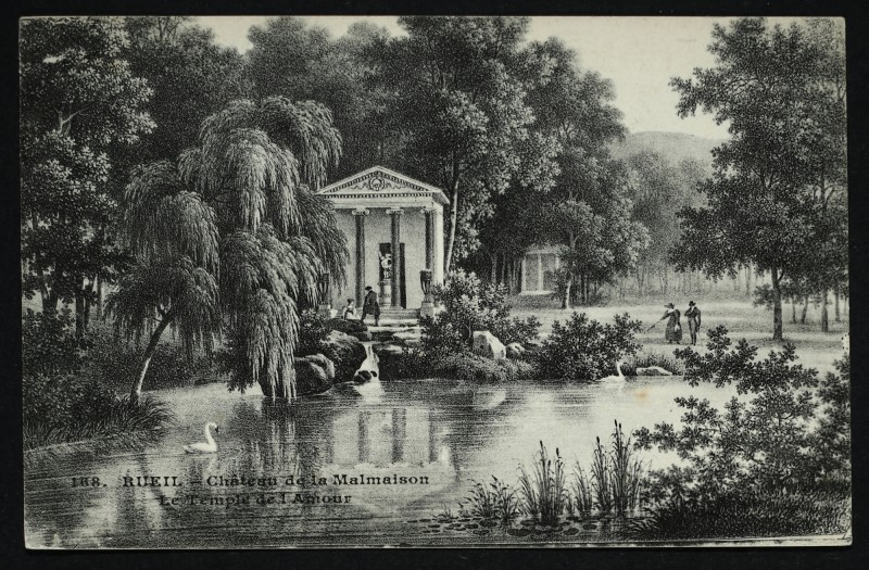 Carte postale ancienne Château de la Malmaison. Le Temple de l'Amour à Rueil-Malmaison