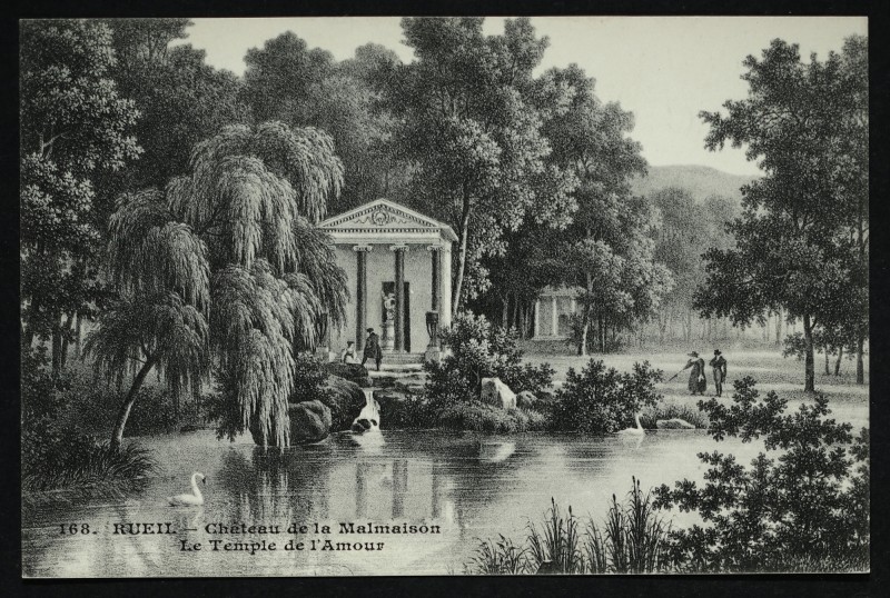 Carte postale ancienne Château de la Malmaison. Le Temple de l'Amour à Rueil-Malmaison