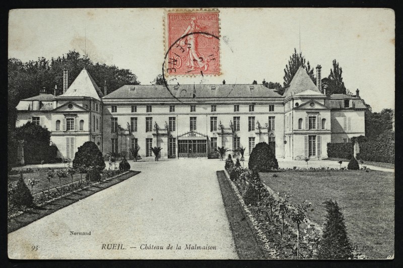 Carte postale ancienne Château de la Malmaison à Rueil-Malmaison