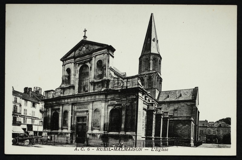 Carte postale ancienne l'Eglise à Rueil-Malmaison