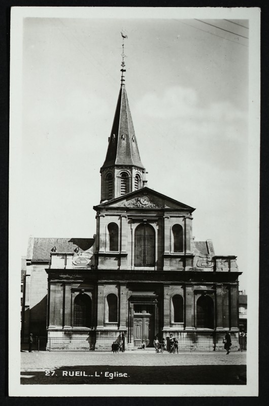 Carte postale ancienne l'Eglise à Rueil-Malmaison