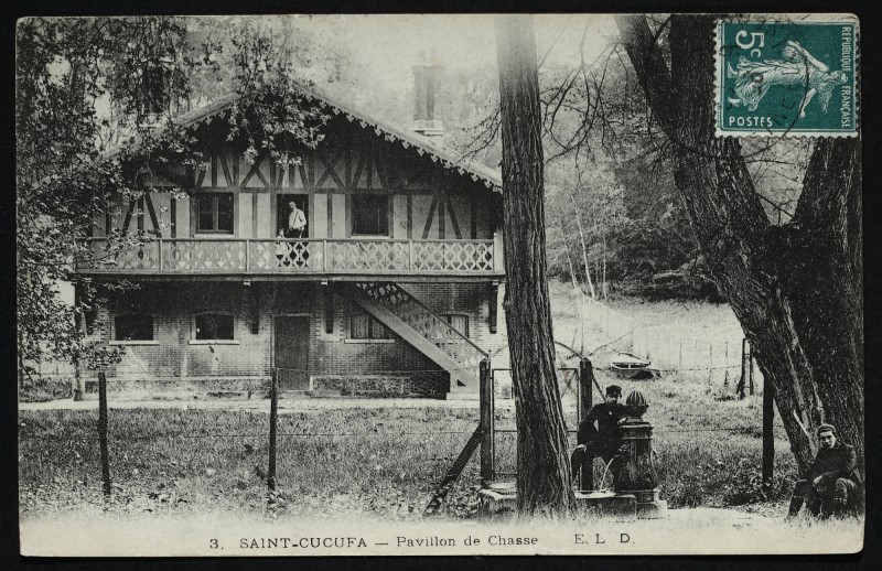 Carte postale ancienne Saint-Cucufa - Pavillon de Chasse à Rueil-Malmaison