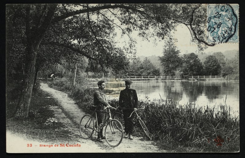 Carte postale ancienne L'Etang de Saint-Cucufa à Rueil-Malmaison