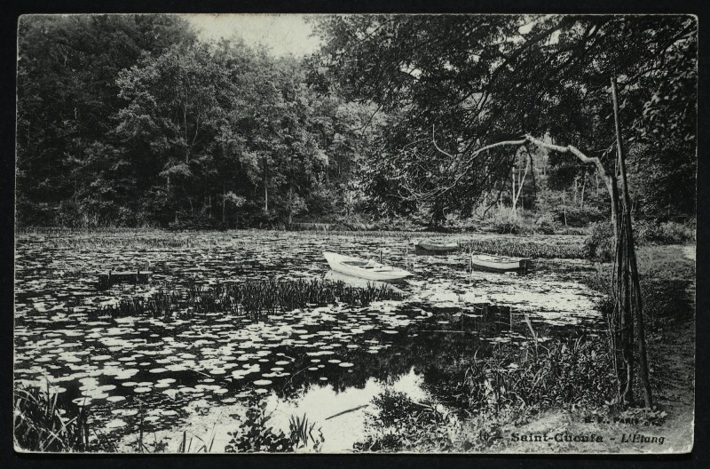 Carte postale ancienne Saint-Cucufa - L'Etang à Rueil-Malmaison