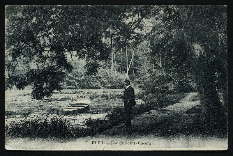Carte postale ancienne Lac de Saint-Cucufa à Rueil-Malmaison