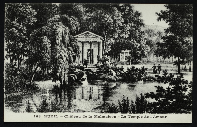 Carte postale ancienne Château de la Malmaison - Le Temple de l'Amour à Rueil-Malmaison