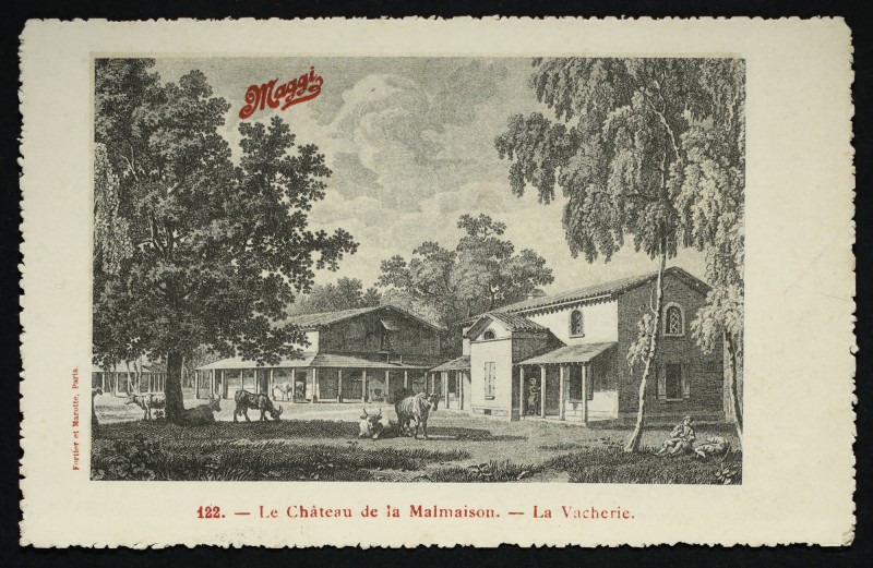 Carte postale ancienne Le Château de la Malmaison. - La Vacherie à Rueil-Malmaison