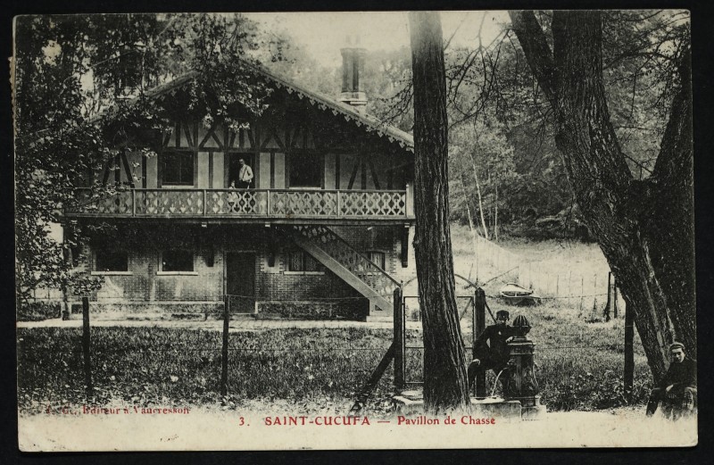 Carte postale ancienne Saint-Cucufa - Pavillon de Chasse à Rueil-Malmaison
