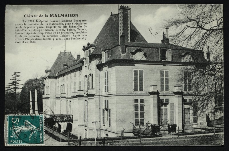 Carte postale ancienne Château de la Malmaison à Rueil-Malmaison